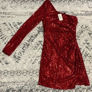 Windsor Red Sparkle Party/Homecoming Dress-New with tags-Size L